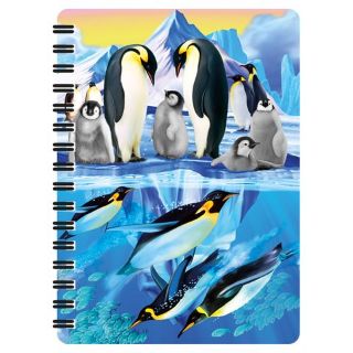 Obrázek z Notes 3D 11x14cm - tučňáci na ledě (10) 